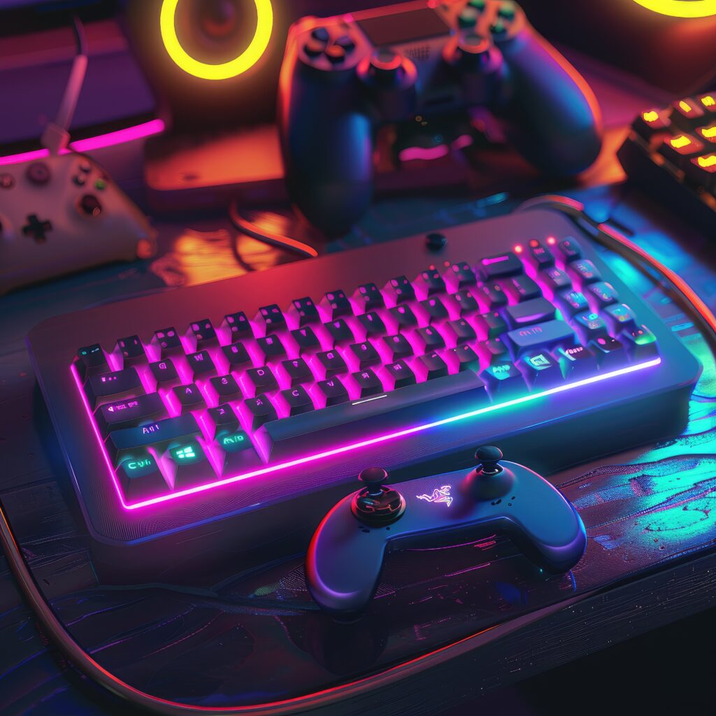 neon-gaming-keyboard-setup-moody-environment (1)
