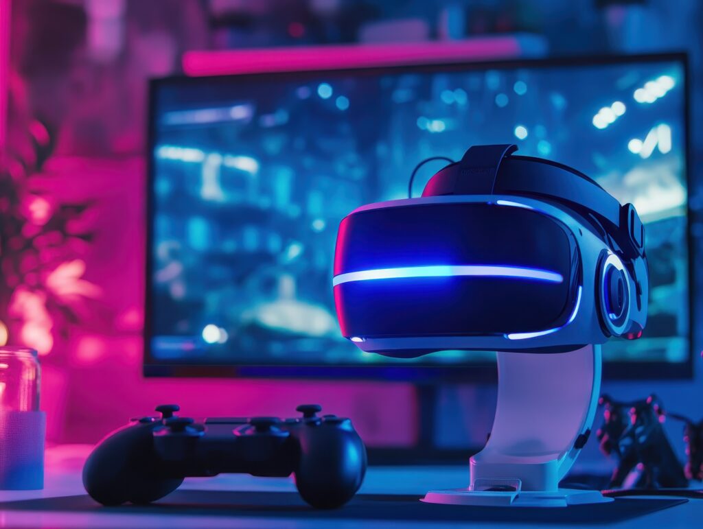 virtual-reality-gaming-setup-with-accessories