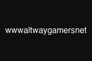 wwwaltwaygamersnet
